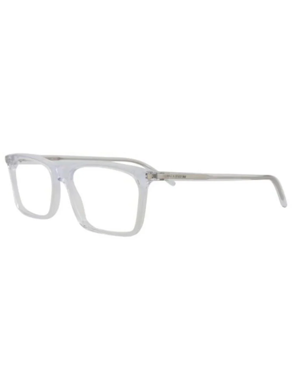 New Saint Laurent Unisex Square/Rectangle Crystal Crystal Transparent Fashion De